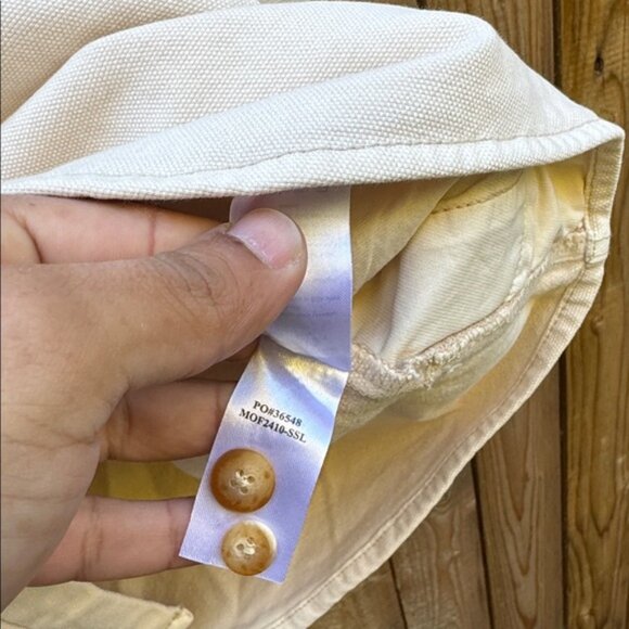 Faherty high standard Organic Cotton Canvas Shirt - Picture 7 of 10